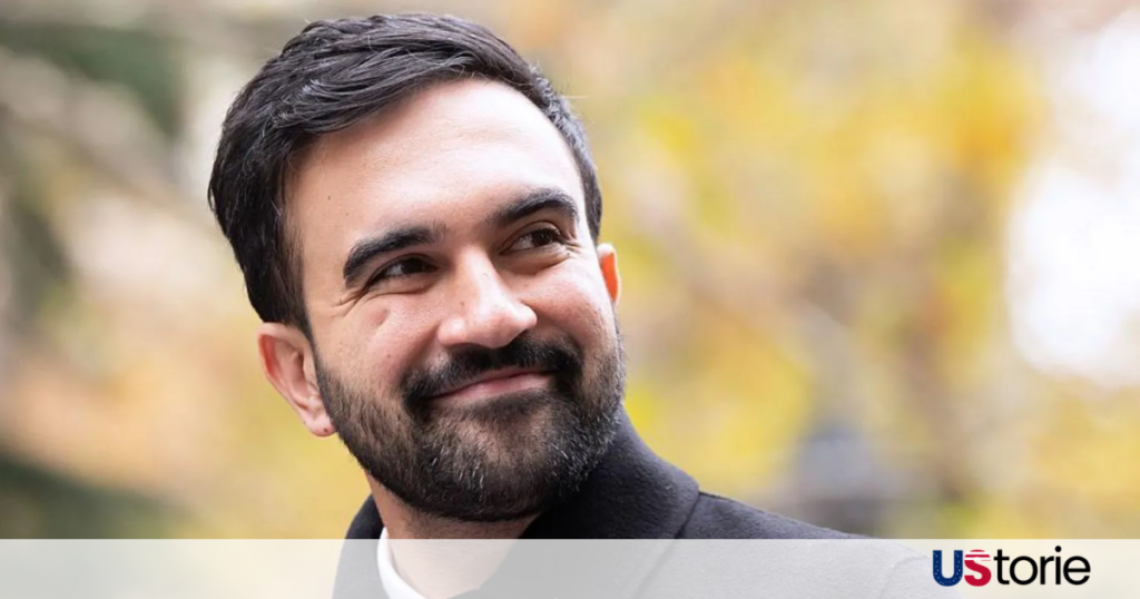 Zohran Mamdani arriving at Gracie Mansion as New York mayor