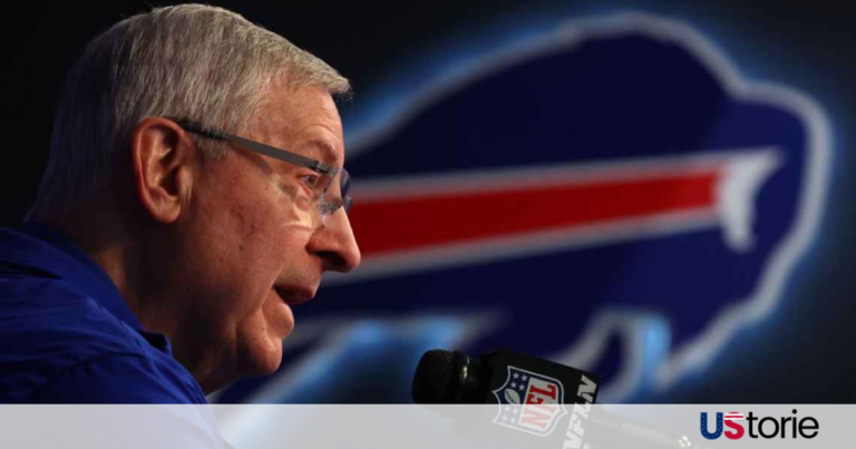 Buffalo Bills owner Terry Pegula speaking about the NFL draft decision