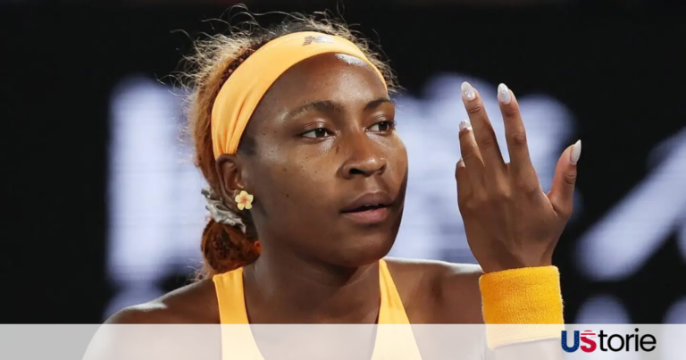 Elina Svitolina celebrates after defeating Coco Gauff at Australian Open 2026