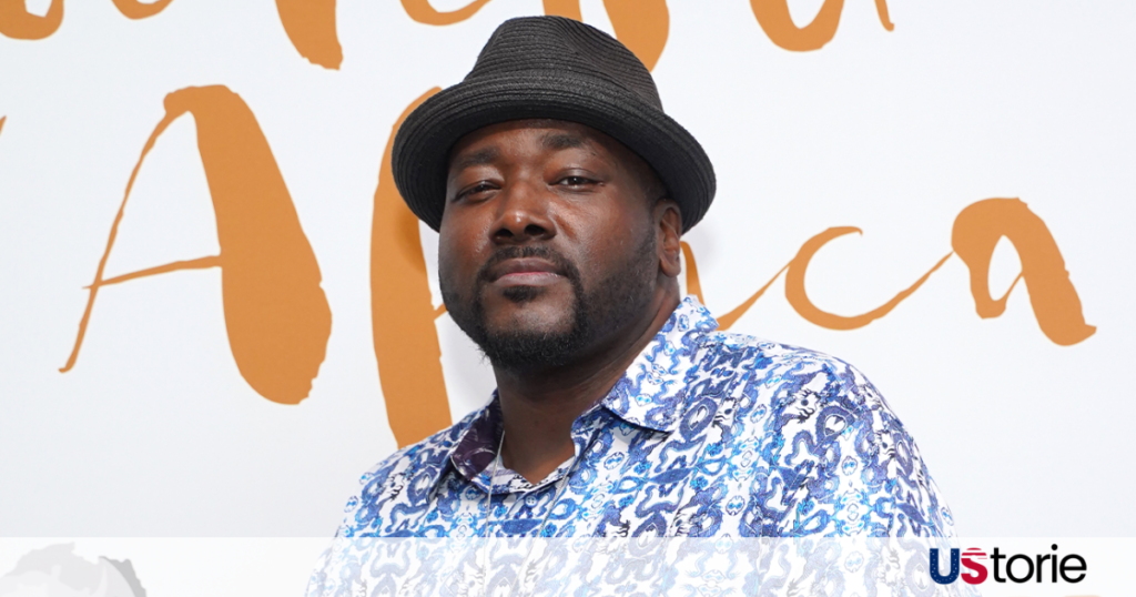 Quinton Aaron attending a public event prior to hospitalization