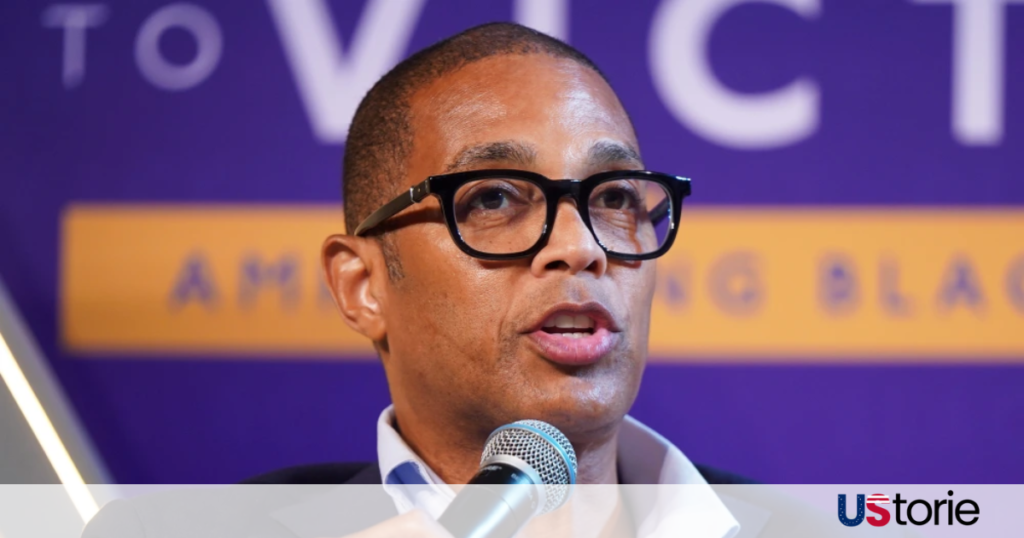 Don Lemon speaking with journalists during Minnesota church protest before arrest