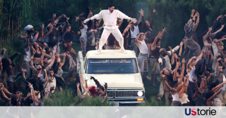 Bad Bunny Just Teach the World a History Lesson on the Super Bowl Stage? Bad Bunny performs during the Super Bowl halftime show celebrating Puerto Rican culture