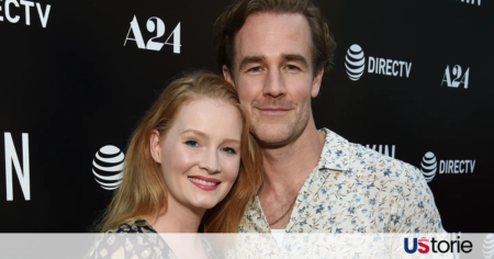 James Van Der Beek portrait at red carpet event