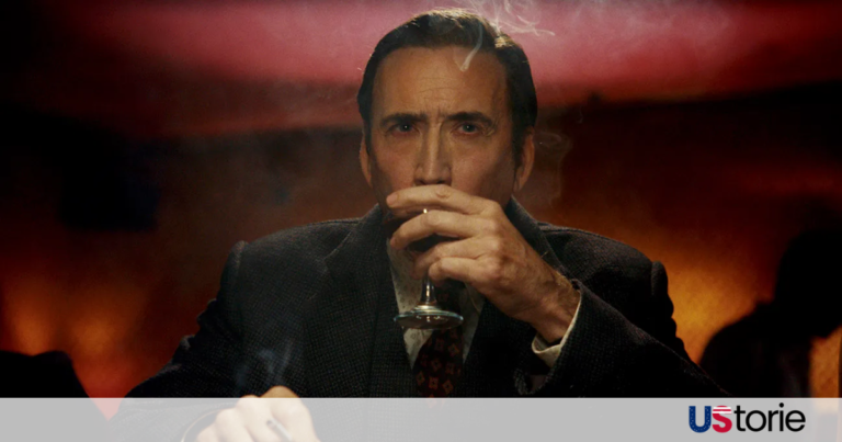 Nicolas Cage in dark noir detective look as Spider-Noir