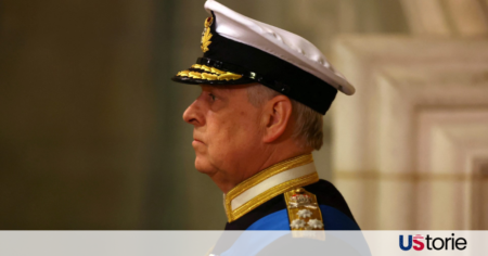 Prince Andrew arriving at public royal event