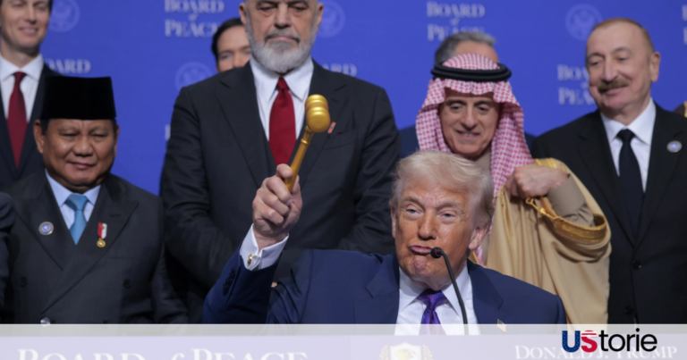 Trump Secures ‘Board of Peace’ Initiative as Major Allies Hold Back Support Donald Trump speaking at international policy event
