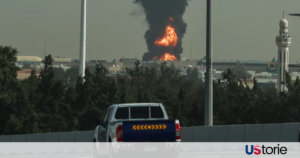 Drone Attack Halts Flights as Gulf Conflict Escalates Grounded aircraft at Dubai International Airport (DXB) during a security lockdown following a drone strike in March 2026