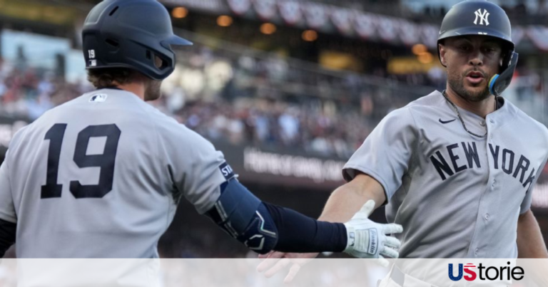 Max Fried pumping his fist after a strikeout during the New York Yankees' Opening Day victory against the San Francisco Giants.