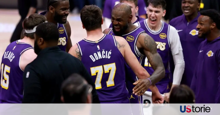 Can the Lakers’ Red-Hot Streak Survive a Playoff Preview in OKC? LeBron James and Anthony Davis high-fiving during the Lakers' current winning streak.