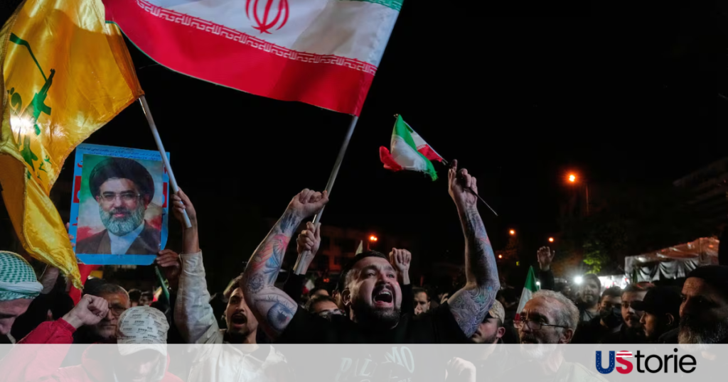 Diplomatic flags of US, Israel, and Iran alongside an election victory celebration for Clay Fuller in Georgia.