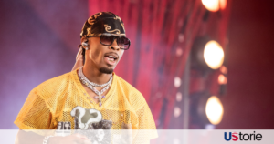 A portrait of singer d4vd (David Burke) alongside a graphic representation of the legal timeline in the Celeste Rivas Hernandez case.