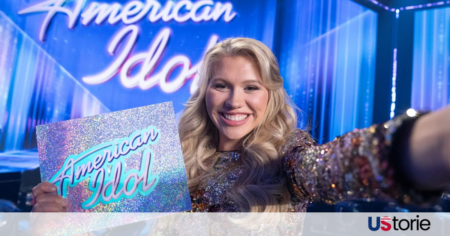 Hannah Harper Clinched the ‘American Idol’ 2026 Title Hannah Harper reacting to being named the American Idol winner; The American Idol finale stage with confetti; Judges Katy Perry, Lionel Richie, and Luke Bryan cheering.